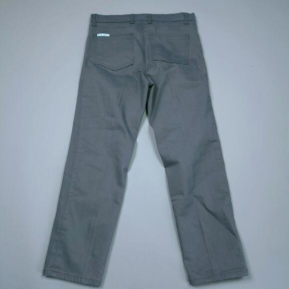 Blue Delta B Yonke Straight Gray Bespoke Designer Soft Jeans 31x26 - Picture 3 of 8